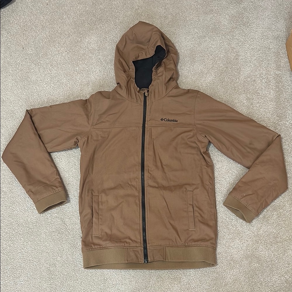 Boys Columbia Brown Jacket